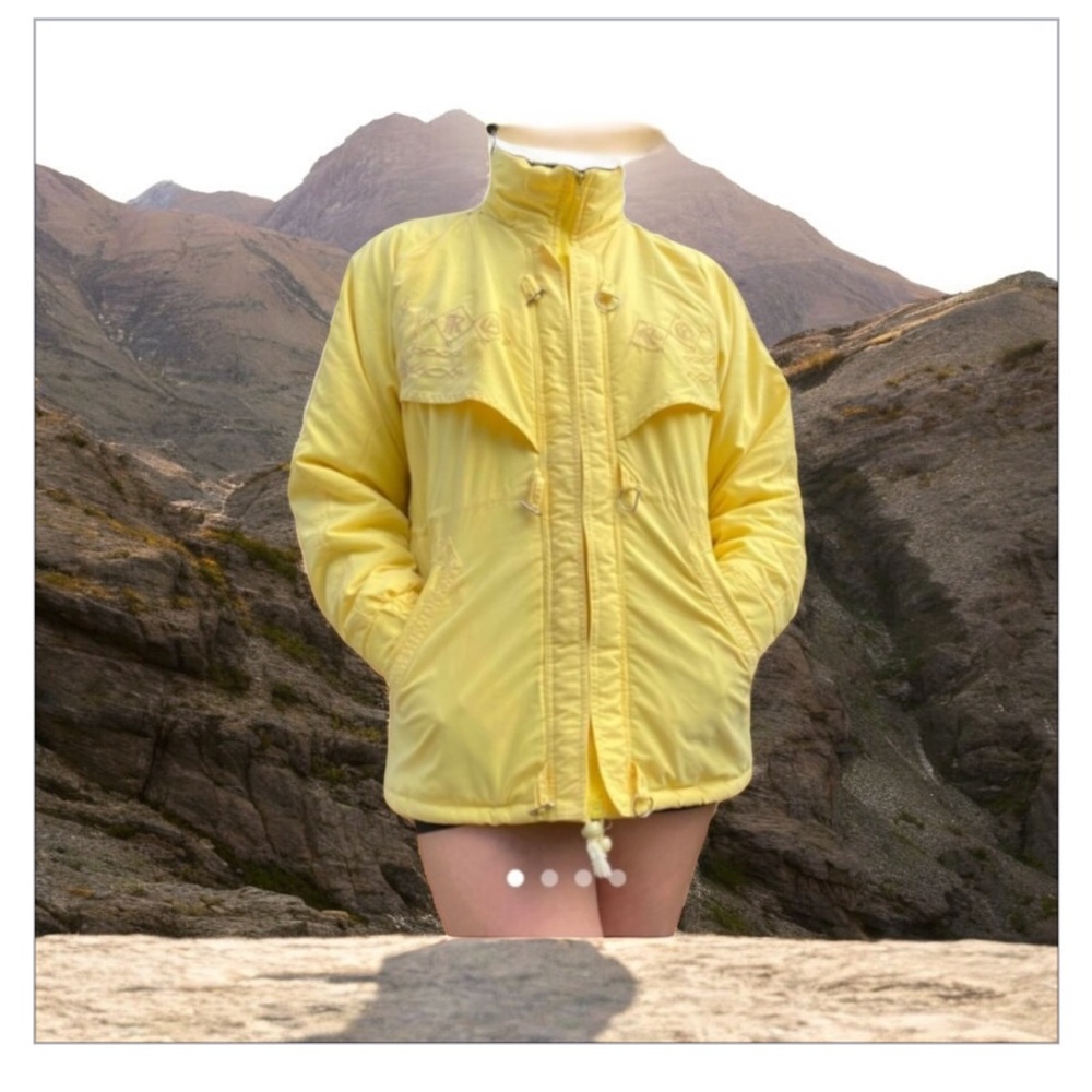 Vintage Far West Embroidered Yellow Fall/Winter Jacket
Funnel neck- -Sz M -EUC☀️ - Picture 6 of 16